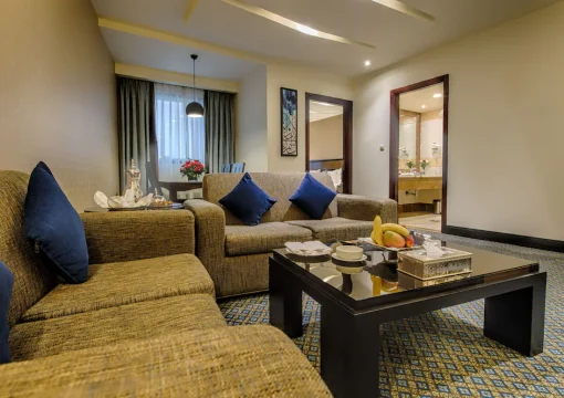 Al Ghufran Safwah Hotel – Quad Room